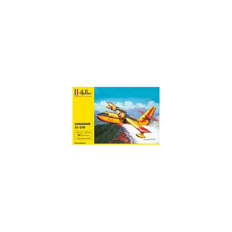 Remise HELLER 80373 MAQUETTE AVION CANADAIR CL-215 1/72