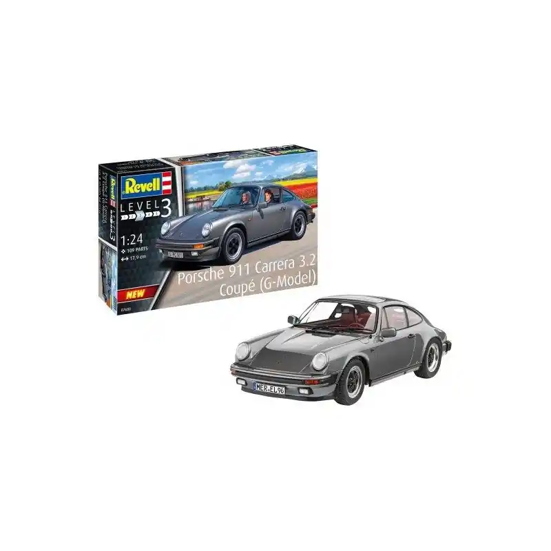 Must-Have REVELL 07688 MAQUETTE VOITURE PORSCHE 911 CARRERA 3.2 COUPÉ (G-MODEL) 1/24