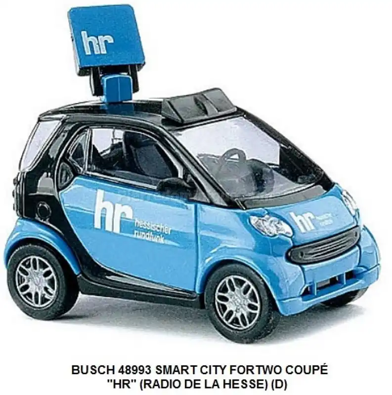 Petit Prix *SOLDES* - SMART CITY FORTWO COUPÉ ‘‘HR‘‘ (RADIO DE LA HESSE) (D)