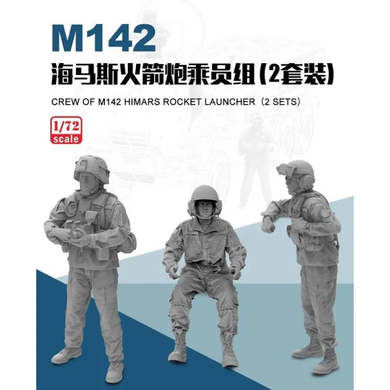 NEW! Fore Art 9003 M142 HIMARS Rocket Launcher - Crew (3D-Pritned) Usine Directe