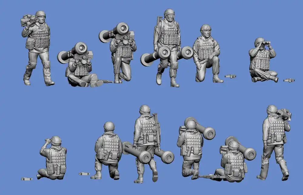 Vente Directe Germania-Figuren 72-CW-1128 Bundeswehr Soldiers Today VII