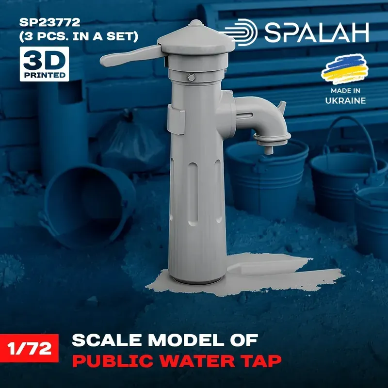 Produit De Marque NEW! Spalah 23772 Water Pump (3 pcs / 3D-Printed)