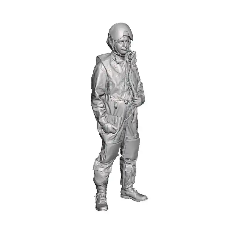 Populaire NEW! 3d Scale Model Universe 72F062 Finnish MiG-21F Pilot During The Cold War No.1 (1 Figure)