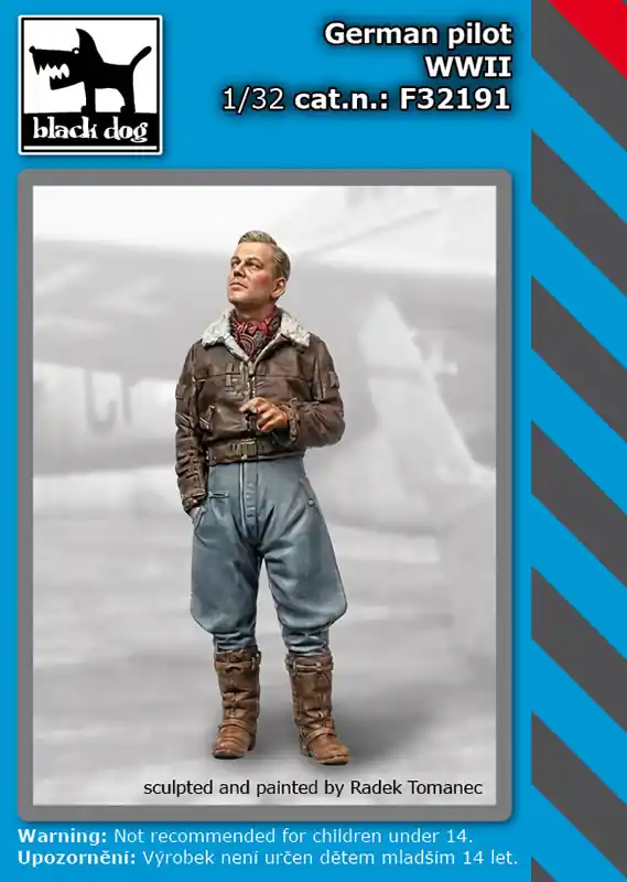 Prix Choc NEW! Black Dog F32191 German WWII Pilot (1 Figure)