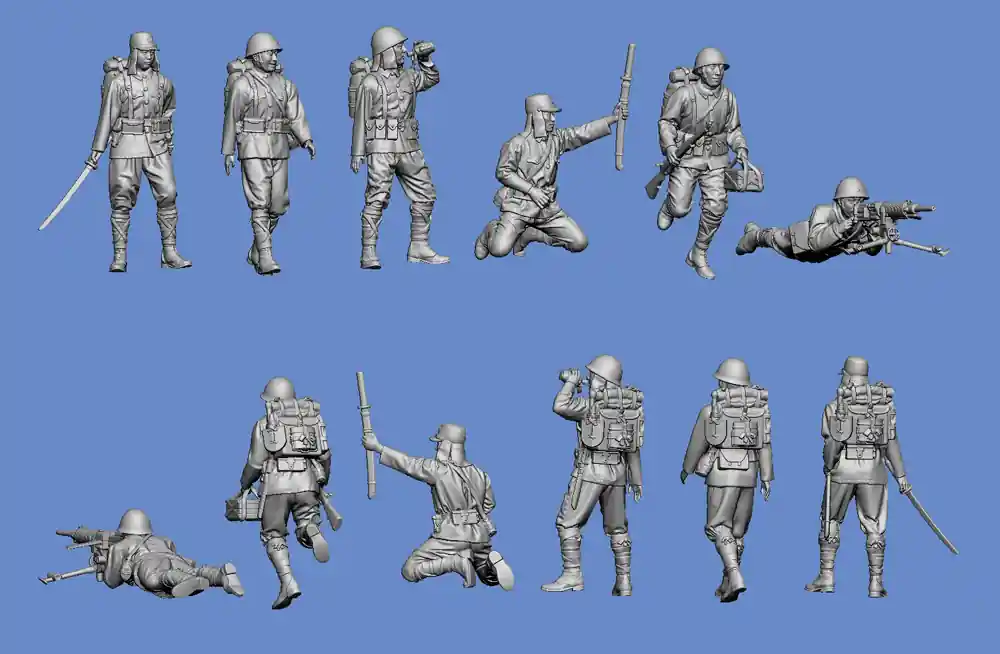 Vente Flash NEW! Germania-Figuren 48-WW2-0850 Japan 1937-1945 – Japanese Infantry 01