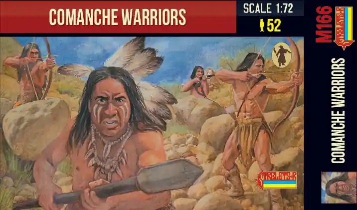 Meilleur Choix Strelets-R M166 Comanche Warriors (52 Figures)