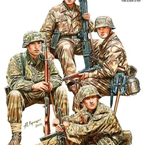 MiniArt 53022 German Tank Riders Set 1 - Resin Heads Prix Bas