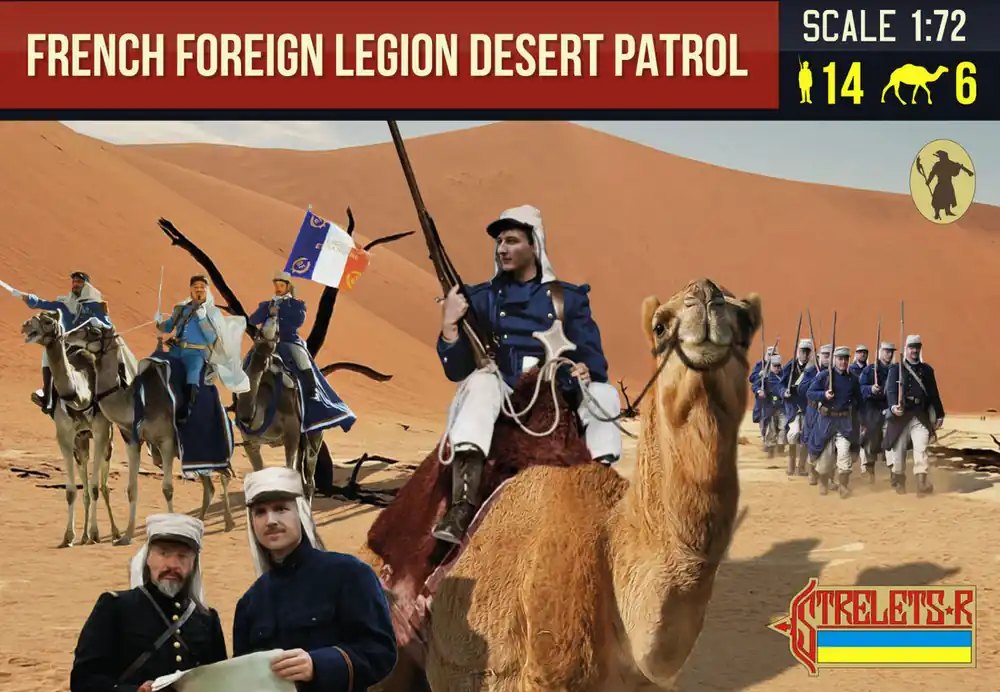 Strelets-R 19272 French Foreign Legion Desert Patrol Bon Marché