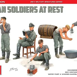 Nouvelle Collection MiniArt 35378 German Soldiers At Rest Special Edition