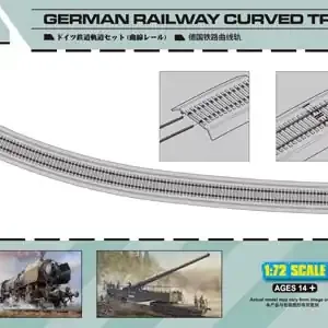 Hobby Boss 82910 German Railway Curved Track Remise