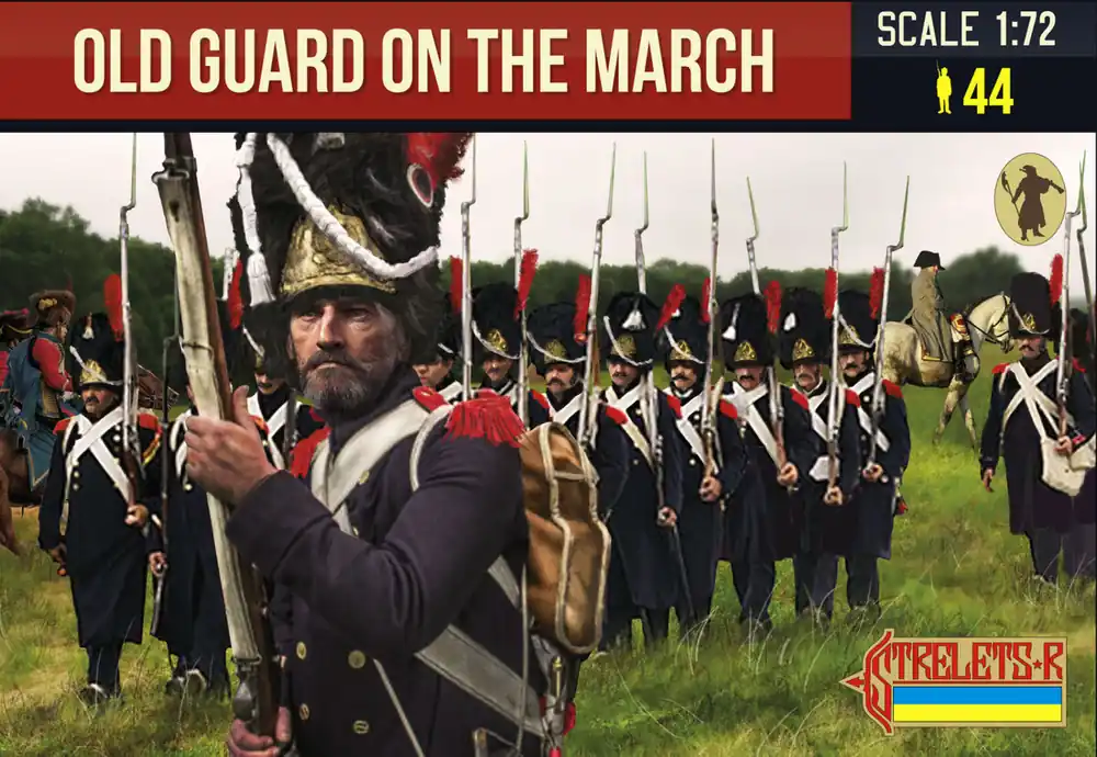 Retour Gratuit Strelets-R 18172 Napoleonic French Old Guard on the March