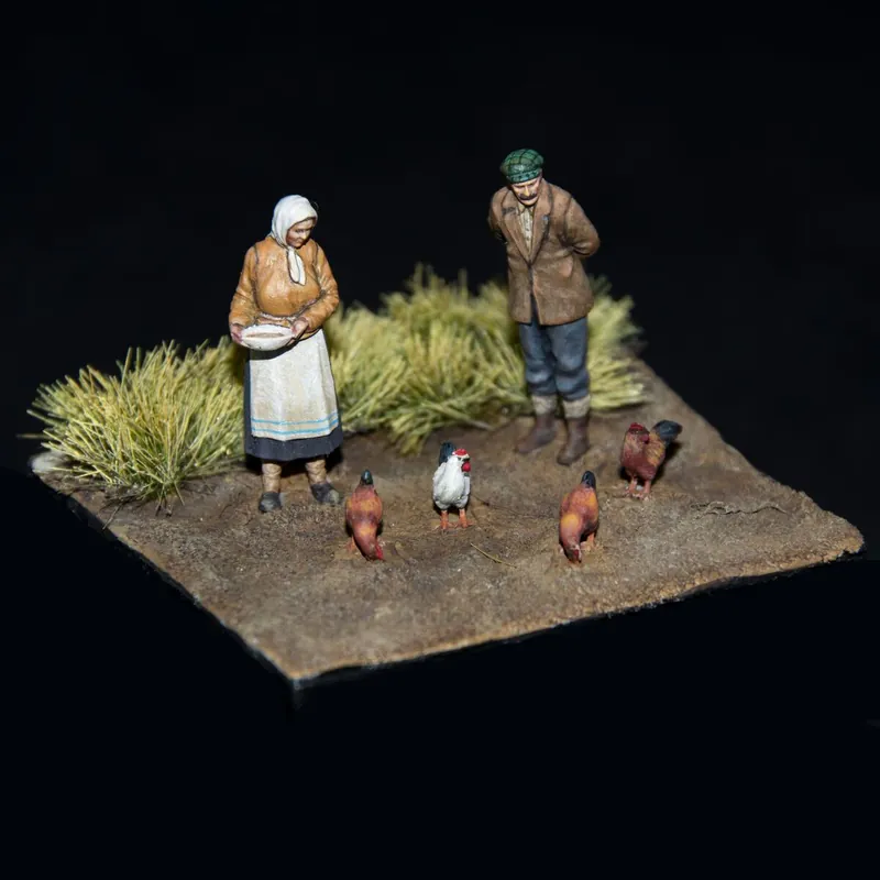 Prix Bas White Stork Miniatures F72010 Civilian figures part 2