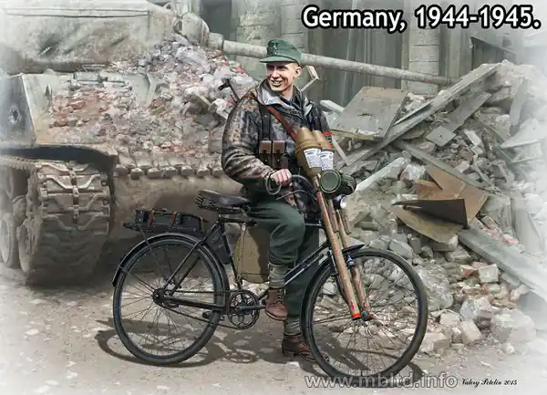 Authentique Master Box 35179 Volkssturm. Tank Hunter. Germany, 1944-1945