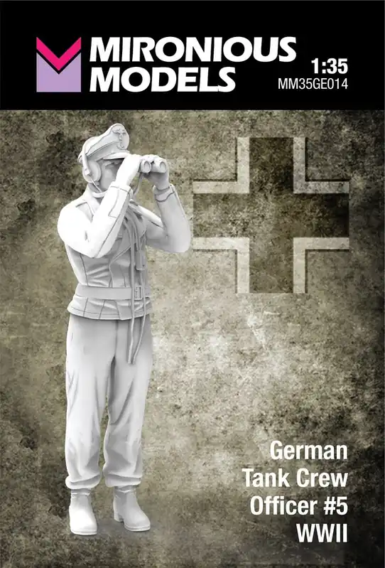 Mironious Models 35GE014 German WWII Tank Crew Officer 5 Jusqu'à Épuisement Des Stocks