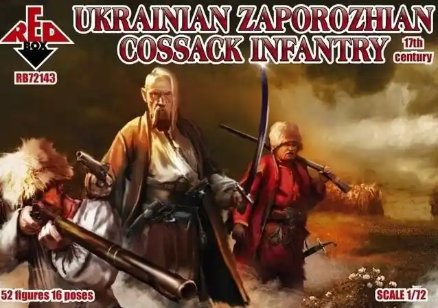 Red Box 72143 Ukrainian Zaporozhian Cossack Infantry XVII Century Expédition Rapide