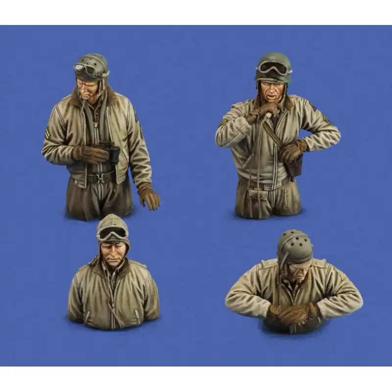 Royal Model di R. Reale 994 U.S. Tank Crew WWII Seulement Aujourd'hui