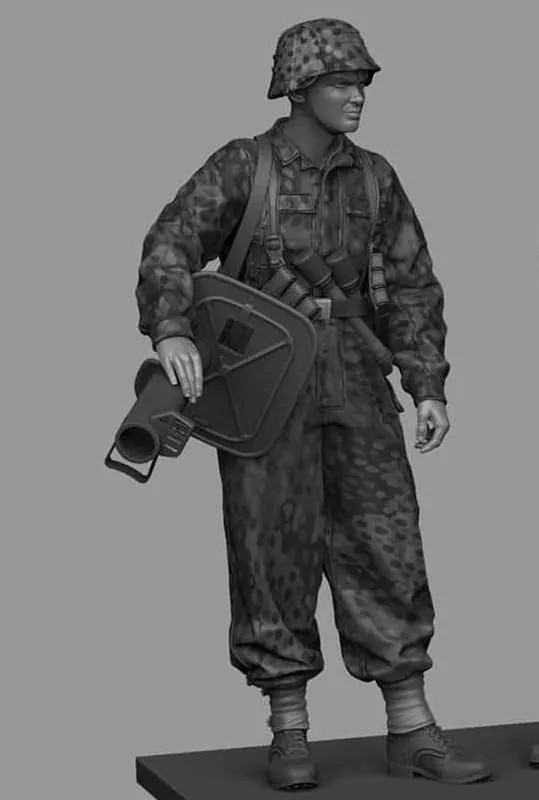 Commander Maintenant PanzerArt FI35-217 Panzerknacker In Cammo Coverall No. 1