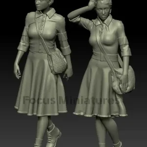 FOCUS MINIATURES 3544 Polish Nurses - Warsaw Uprising 1944 (2 Figures) Bon Plan