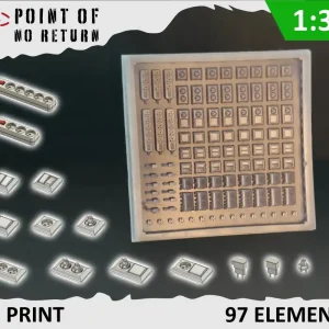 Point Of No Return 35-24060 Gniazdka, Wtyczki, Włączniki i Rozgałęziacze (97 elementów) Prix Réduit