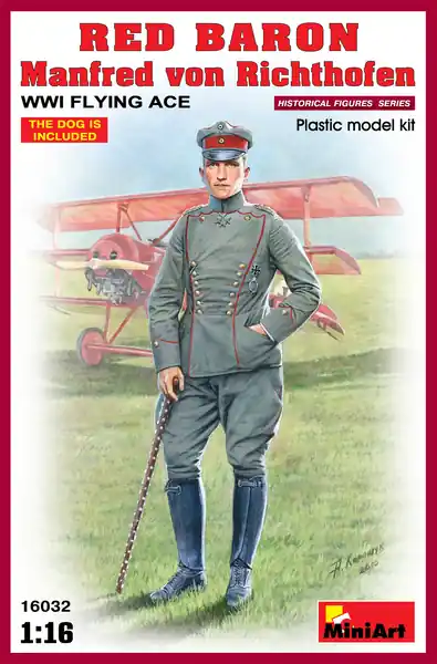MiniArt 16032 RED BARON Manfred von Richthofen. WW1 FLYING ACE Achat Immédiat