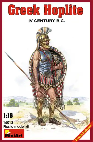 MiniArt 16013 Greek Hoplite IV Century B.C. Authentique