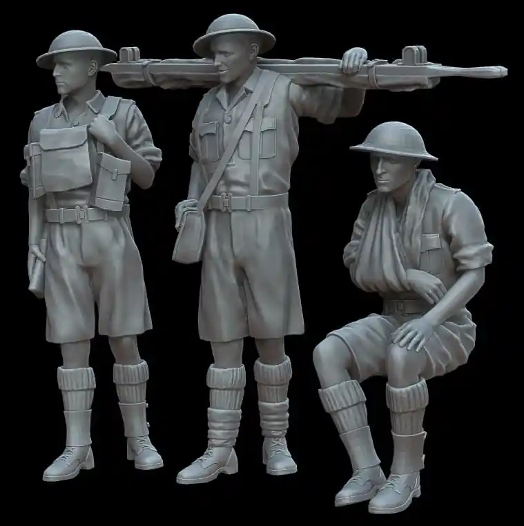 Solde White Stork Miniatures F72092 British Soldiers, North Africa 1941