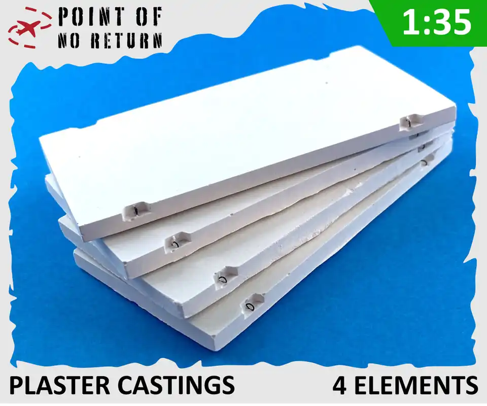 Dernière Chance Point Of No Return 35-22020 Reinforced Concrete Road Plate (3,0 x 1,5 m)