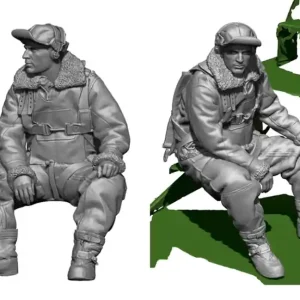 DISCONTINUED Legend LF4814-OLD WW2 US Bomber Radio Operator Commander Maintenant