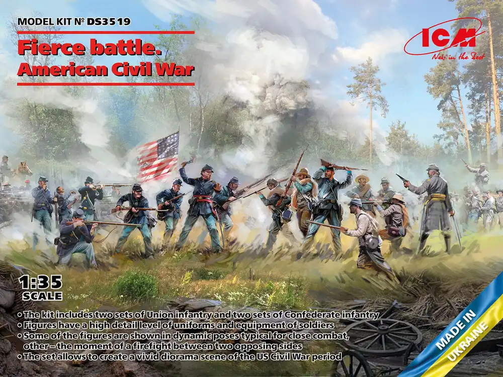 ICM DS3519 Fierce battle. American Civil War Solde