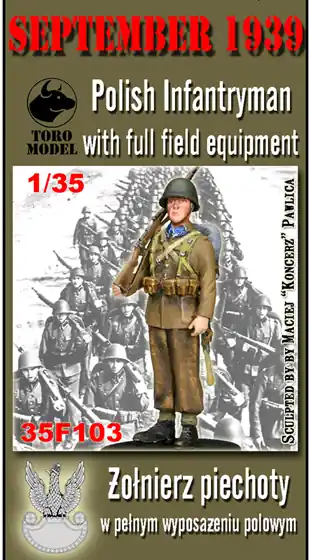 Toro Model 35F103 Żołnierz Piechoty W Pełnym Wyposażeniu Polowym - Wrzesień 1939 Marque