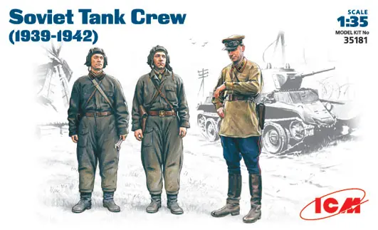 Prix Choc ICM 35181 Soviet tank crew 1939-1942