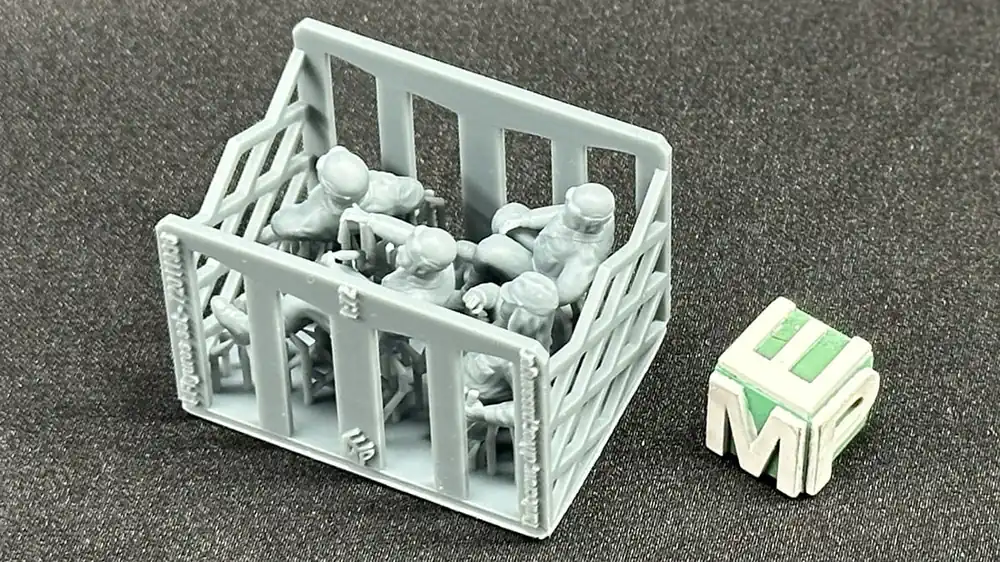 EMP3D 72011936 Zestaw 4 figurek - dwóch japońskich czołgistów, kierowca i pasażer Offre Du Jour