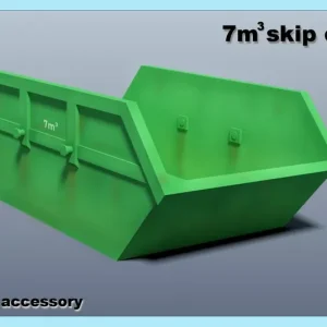 Jusqu'à Épuisement Des Stocks Balaton Modell BM35151 7m³ Skip Container (Black Cat Customs)