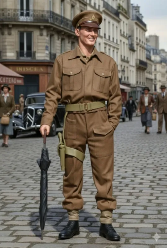 H3MODELS 48155 British WW2 Officer (1 Figure) Meilleure Vente