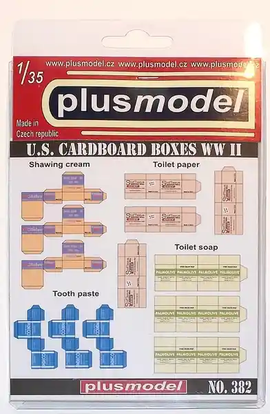 Top Vente Plus Model 382 U.S. Boxes WWII