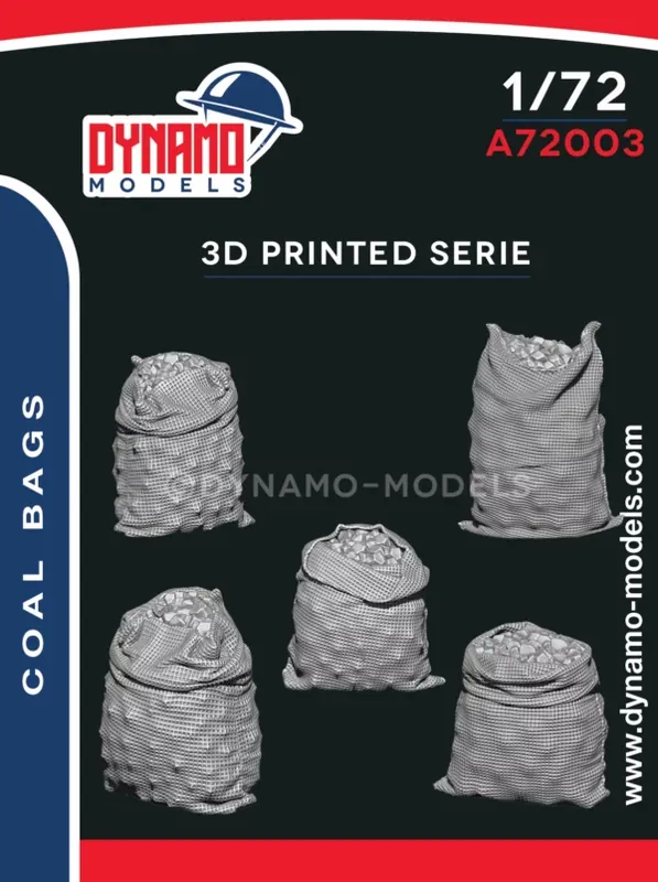 Livraison Express Dynamo-Models A72003 Coal Bags (5pcs)