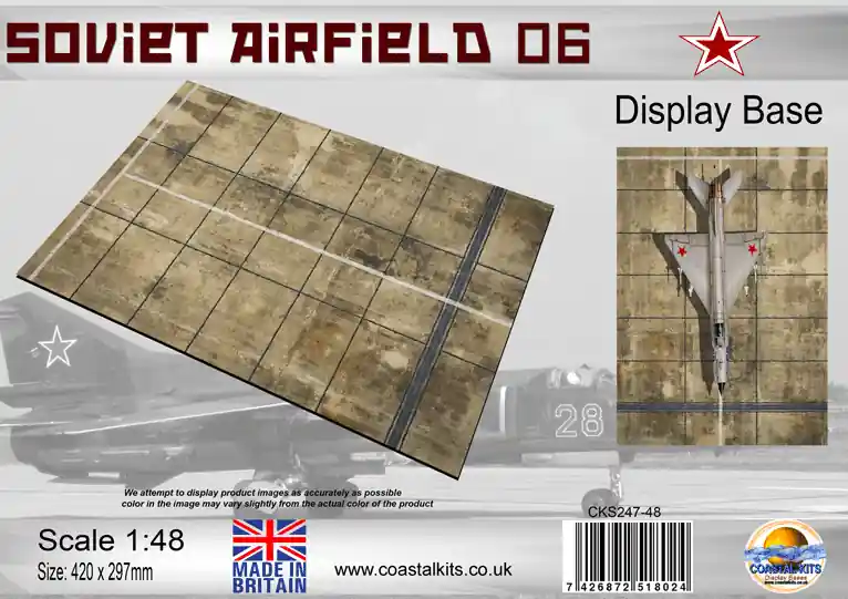 Dernier Modèle Coastal kits S247-48 Soviet Airfield 6
