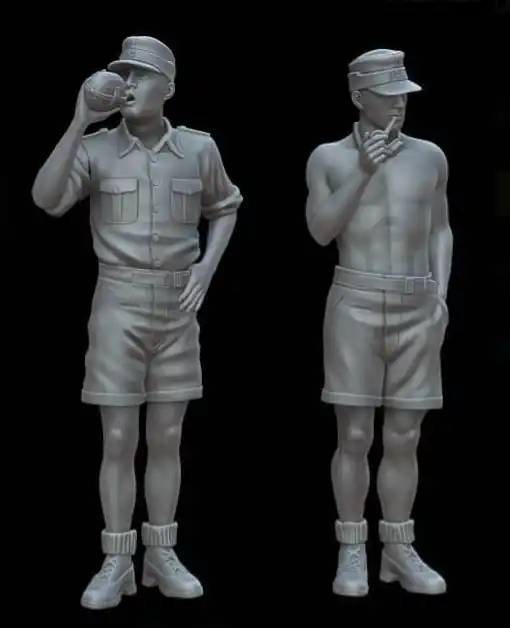 Must-Have White Stork Miniatures F48002 DAK Soldiers Part 1