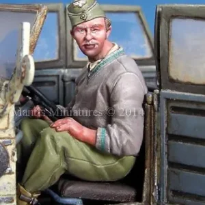 Commander Maintenant Mantis Miniatures 35064 Kubelwagen driver