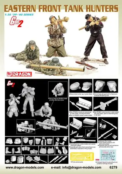 Prix Promo Dragon 6279 Eastern Front Tank Hunters