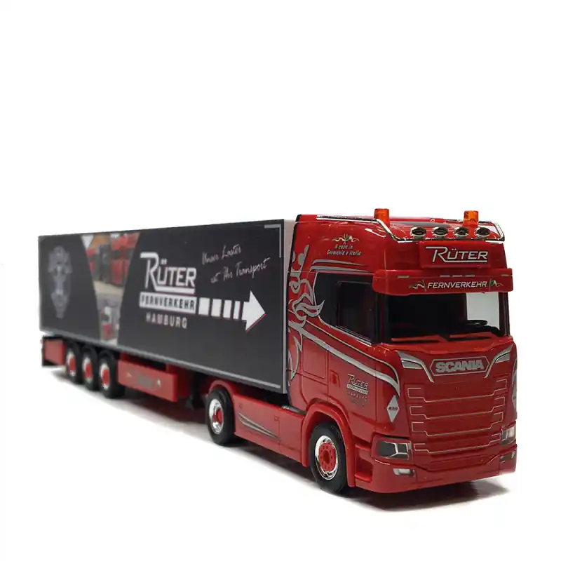 Scania, CS 20 HD, semi-remorque frigorifique, Rüter Fernverkehr - HERPA 320689 - HO 1/87 Prix Choc