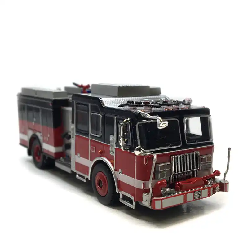 Nouvel Arrivage Seagrave attacker, rouge, noir, 2013 - PCX 870846 - HO 1/87