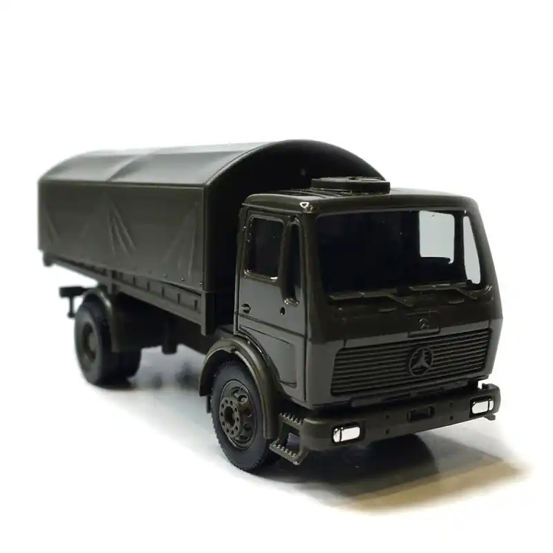 Offre Spéciale Camion, Mercedes Benz, NG à plateau de 5 tonnes bâche ronde, armée allemande - HERPA 747073 - HO 1/87