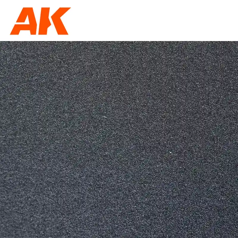 Papier de ponçage, humide, grain 800, 3 pièces - AK 9032 Dernière Chance