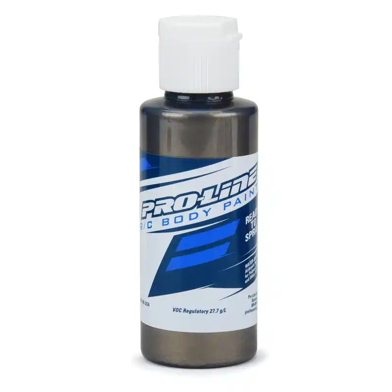 Offre Du Jour Peinture Aérographe, Carrosseries RC, Etain métallisé, 60ml - Pro Line 6326-04