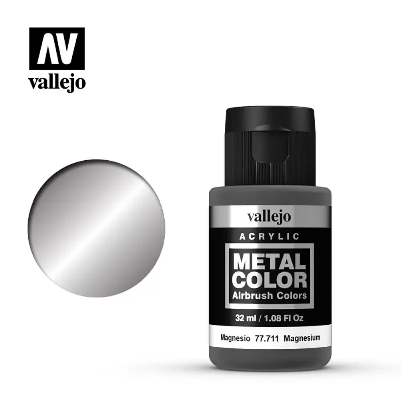 Seulement Aujourd'hui Peinture Magnésium, Metal Color 32 ml - VALLEJO 77711
