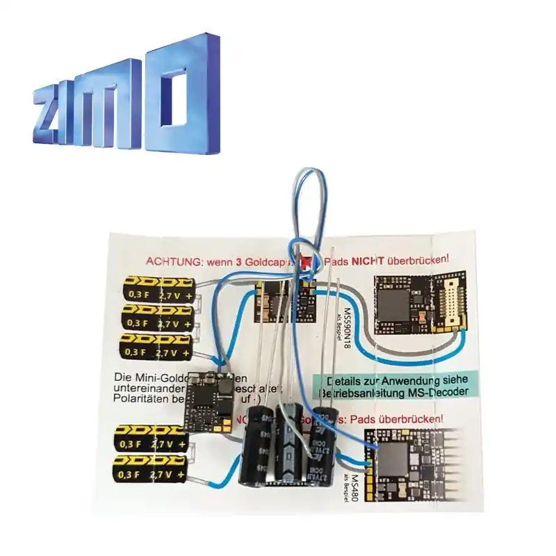 Prix Choc Contrôleur StayAlive (stockage énergie) pour décodeurs MX ou MS Zimo STACO1