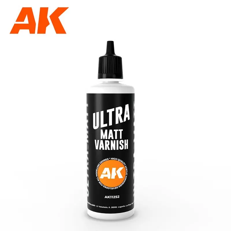 Vente Flash Vernis Ultra Mat 100ml AK Interactive AK11252