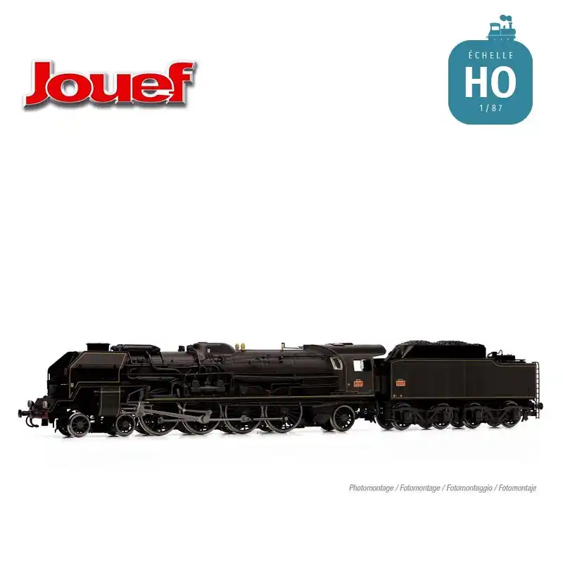 Commander Vite Locomotive à vapeur 241 P31 avec tender 34 P Noire SNCF Ep III Analogique HO Jouef HJ2478