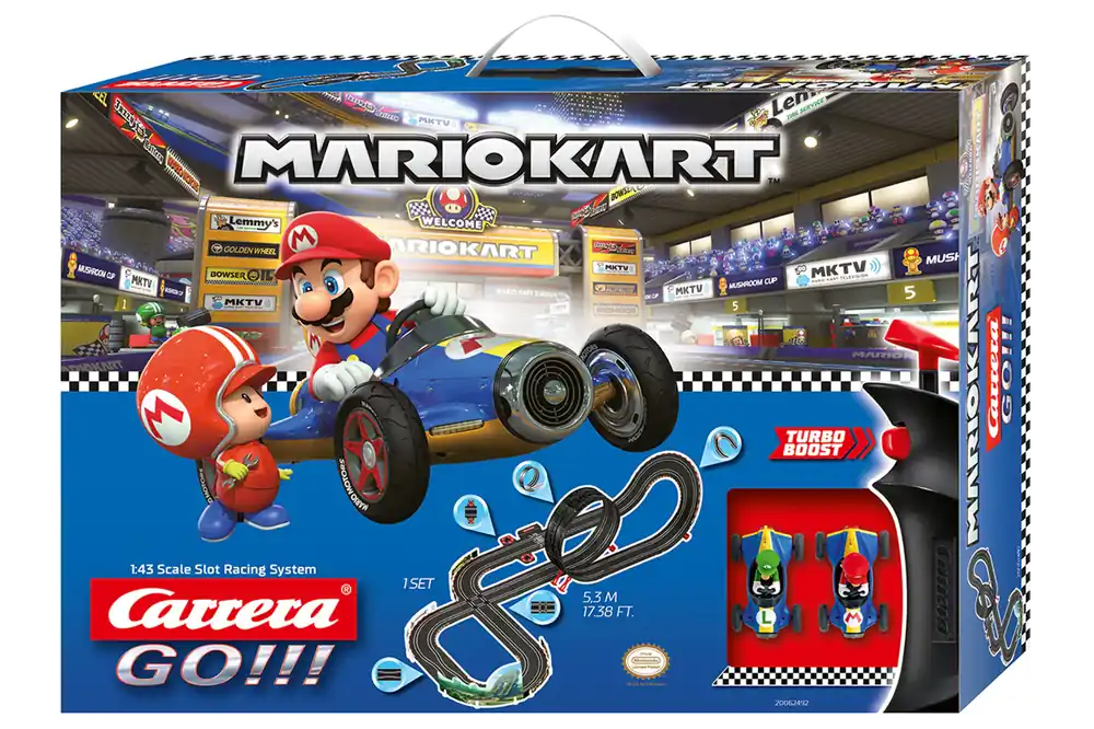 Offre Limitée Carrera GO!!! Circuit Nintendo Mario Kart Mach 8 62492